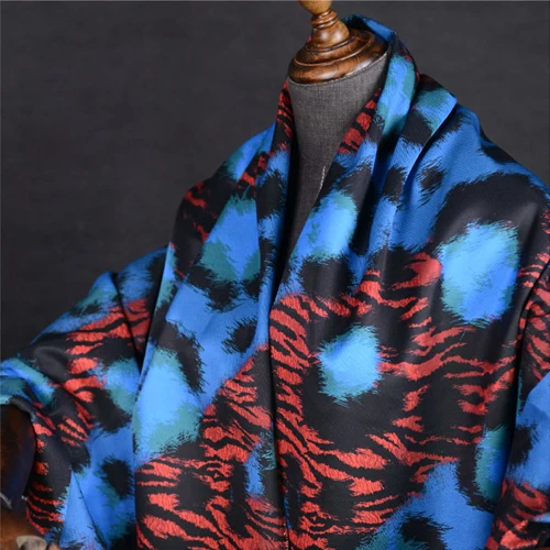 Смешанная ткань из шерсти и шелка хлопка саржевая стильная шерстяная 40 Момми 114