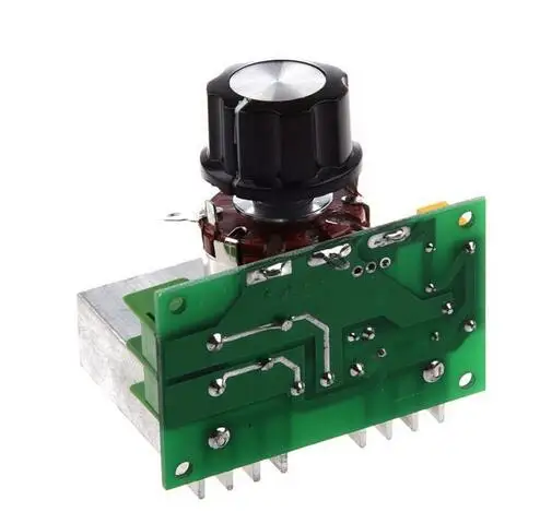 Электрический регулятор напряжения и скорости переменного тока 220 В 4000 Вт SCR