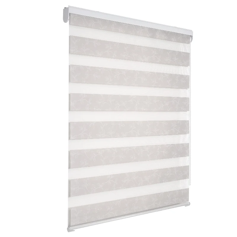 Маленький пылезащитный чехол Зебра жалюзи сделаны для измерения 100% полиэстер