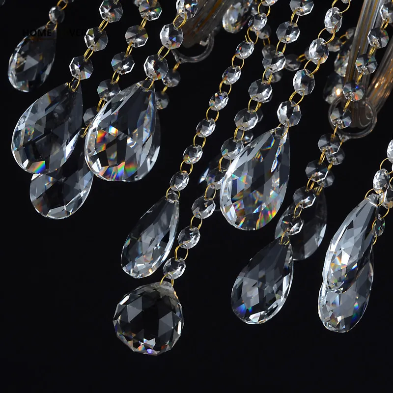 Большие современные люстры для гостиной отеля лобби люстра lustre De cristal подвеска