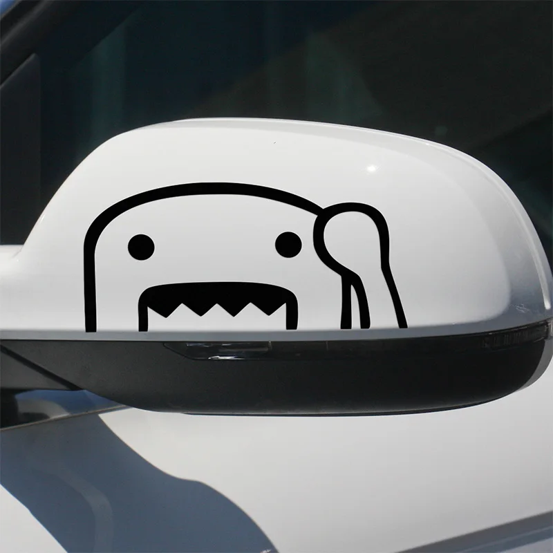 1 пара забавные наклейки на зеркало заднего вида Domokun JDM