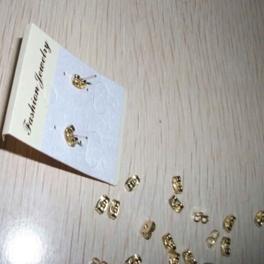 Корейские ювелирные изделия, пересекающие 14K золотые бабочки, затычки для ушей, заглушки для ушей