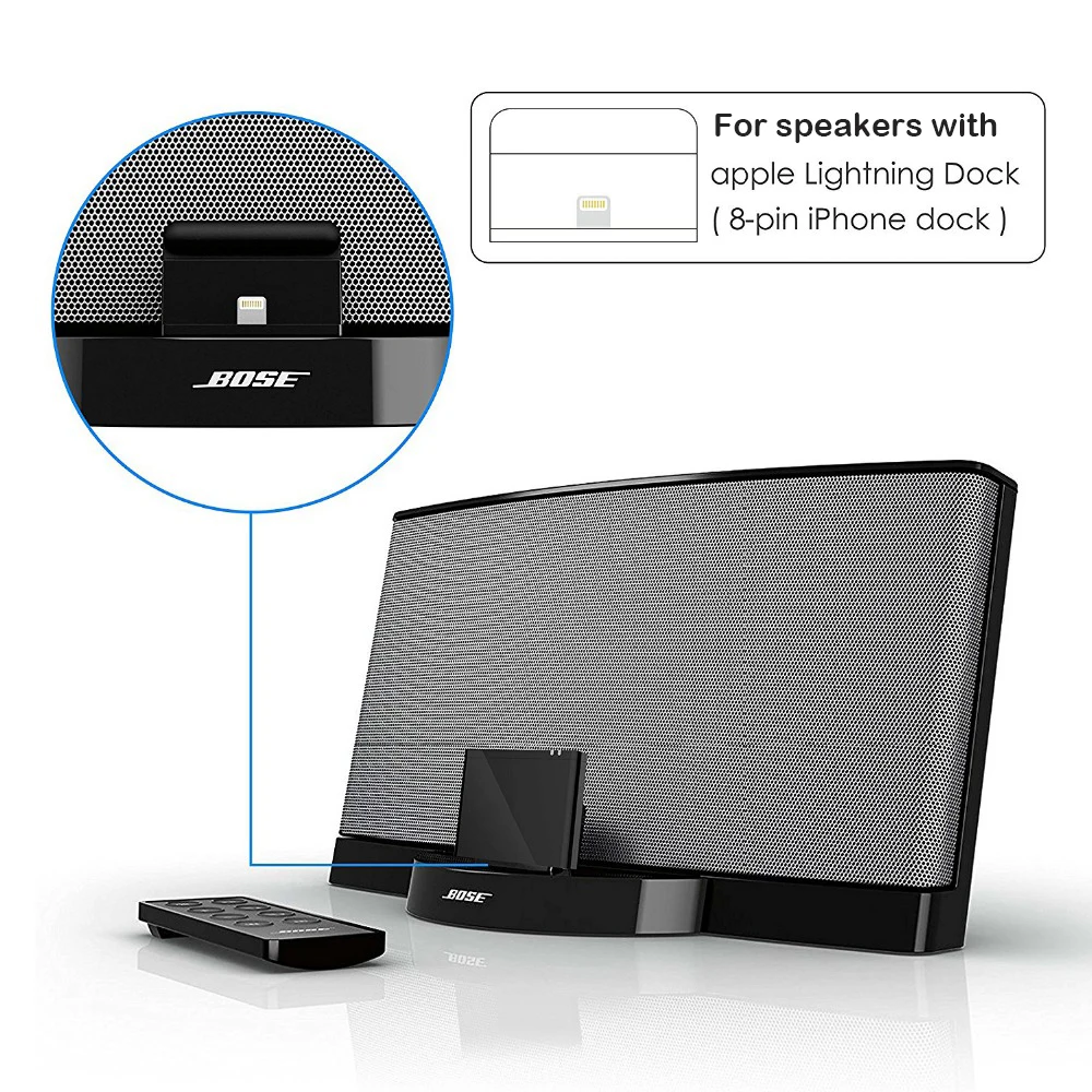 Bluetooth 4 2 Aptx низкая задержка 8 Pin музыкальный приемник стерео аудио адаптер для Bose