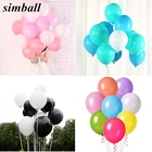 10 шт.лот 10 дюймов 2,3 г латексные шарики розового Тиффани воздушные шары для мальчиков и девочек, на день рождения воздушные шары Baby Shower Свадебные украшения вечерние шар