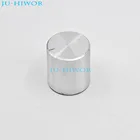 (5 шт.лот) LXN15x17 мини ручки из алюминиевого сплава Крышка 15x17 мм монтаж 6 мм белый для поворотного потенциометра переключателя кодировщика