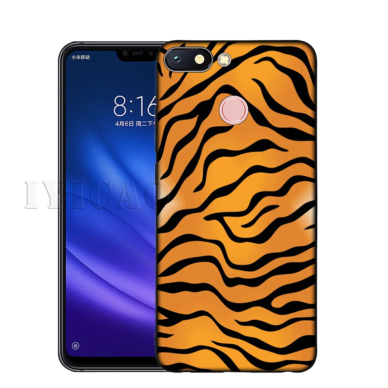 Мягкий силиконовый чехол для телефона IYICAO Tiger The Lion King Xiaomi Redmi K20 8A 7A 6A 5A S2 4X 4A GO Note 8 7 5