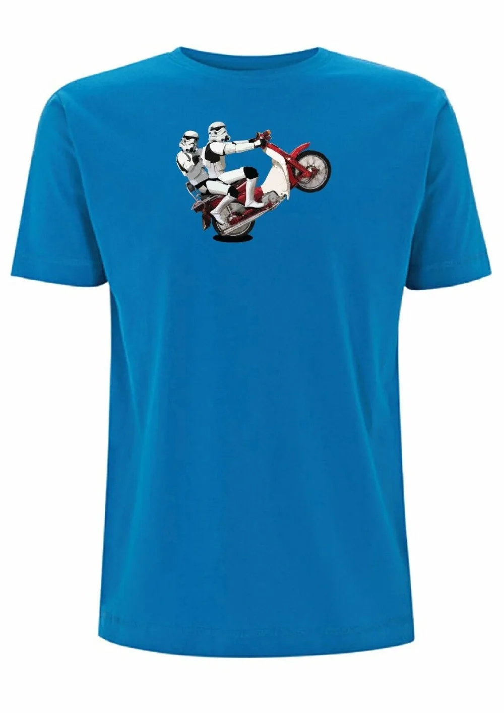 C90 Stormly Trooper T Shirt Cub Super Wars Inspired Star Scooter 90S Ride 2019 Designs Mens Summer Stranger Things Shirts | Мужская