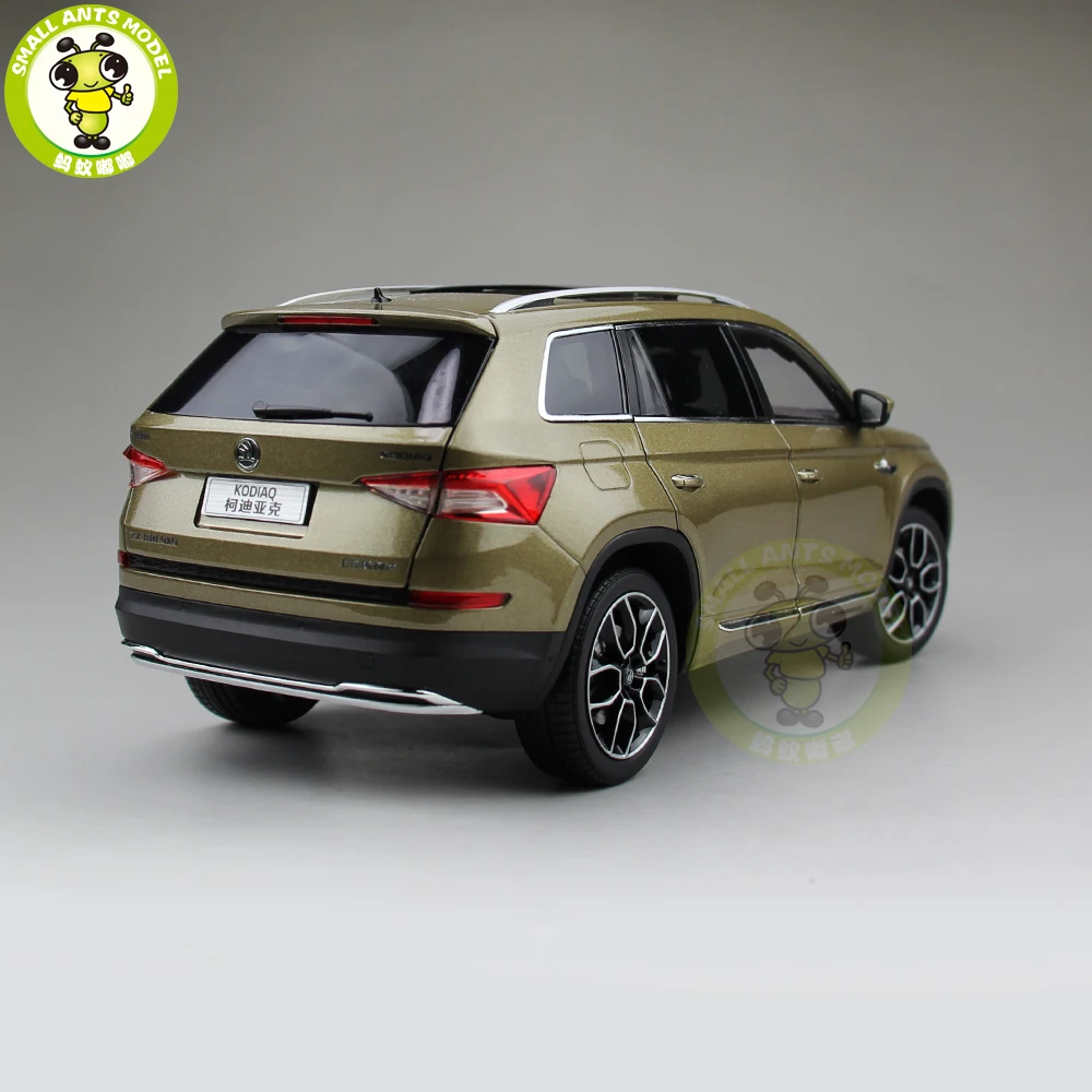 1/18 Skoda KODIAQ SUV литая модель металлическая модель автомобиля SUV Подарочная коллекция хобби золото