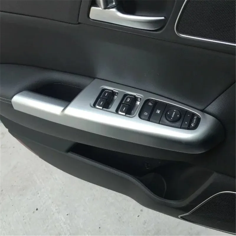 WELKINRY для Kia Sportage QL 2016 2017 2018 ABS хромированный регулятор подлокотник дверной