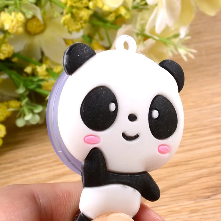 1 шт. Милая панда выдвижная бейдж для студентов медсестер удостоверения личности