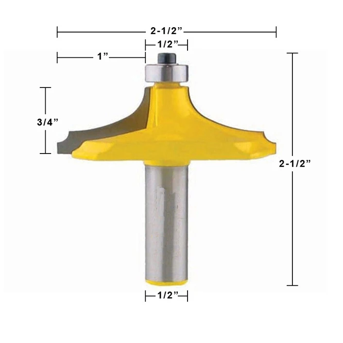 2-битный набор наконечников для ручных рельсов-миниатюрный шарик/флейта-1/2