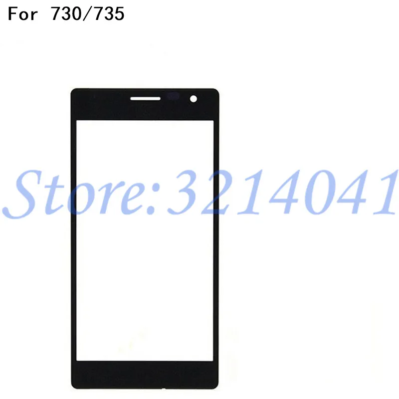 Оригинальный сенсорный экран для Nokia Lumia 730 735 дигитайзер переднее стекло с