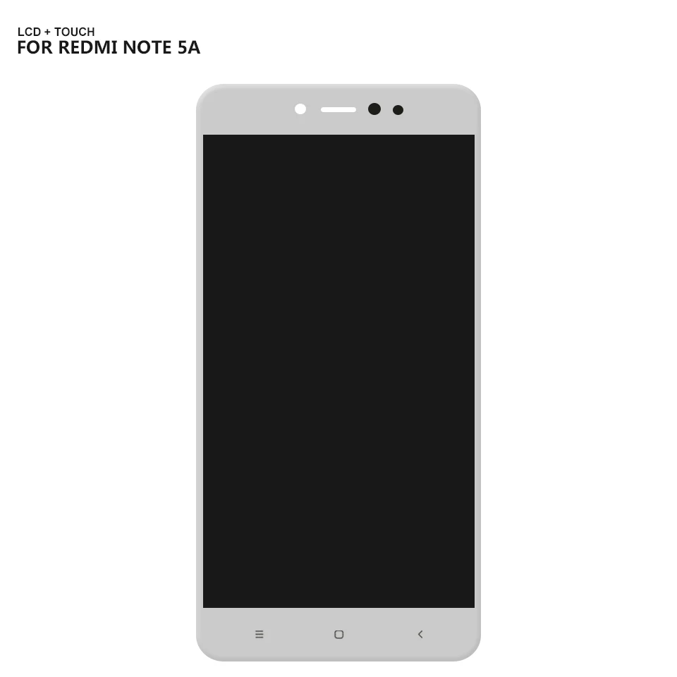 Для Xiaomi Redmi Note 5A MDG6 / Prime MDG6S Полный ЖК дисплей + сенсорный экран дигитайзер в