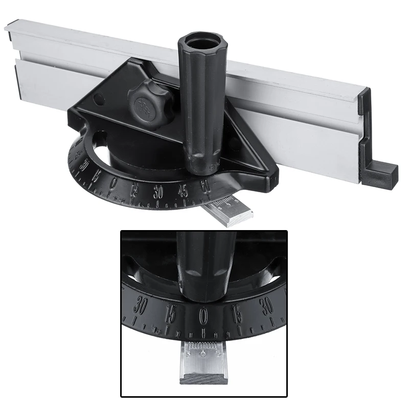 Miter Gauge Carpentry Push Rod Angle Ruler Table Saw Woodworking Tool Adjustable Flip Stop | Инструменты