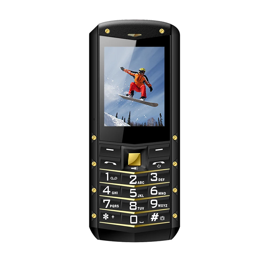 AGM M2 IP68 Водонепроницаемый 2,4 дюймов 2G GSM бар телефон с двумя sim-картами Bluetooth FM студенческий бизнес-телефон с клавиатурой