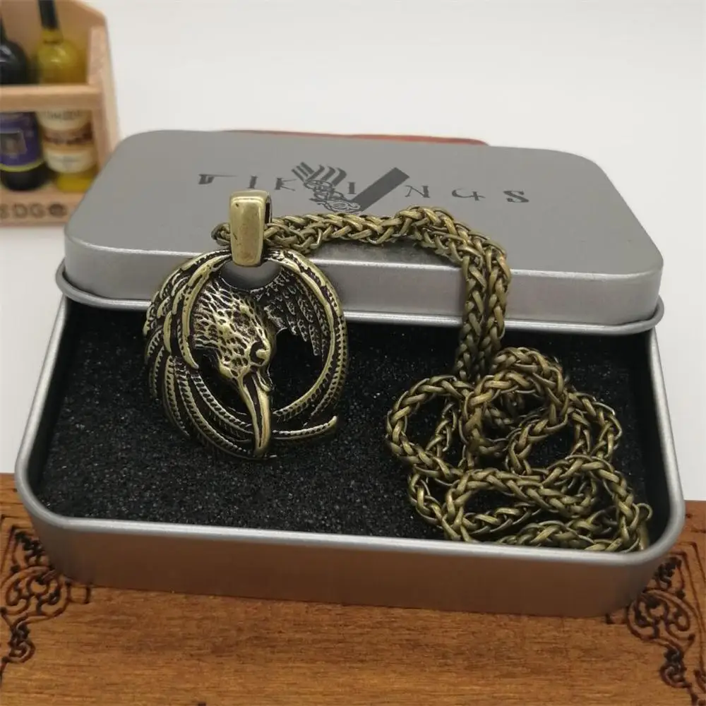 Одина Ворон smybol Творческий ворона подвеска, амулет viking ювелирных изделий логоса ювелирные изделия для мужчин 1 шт