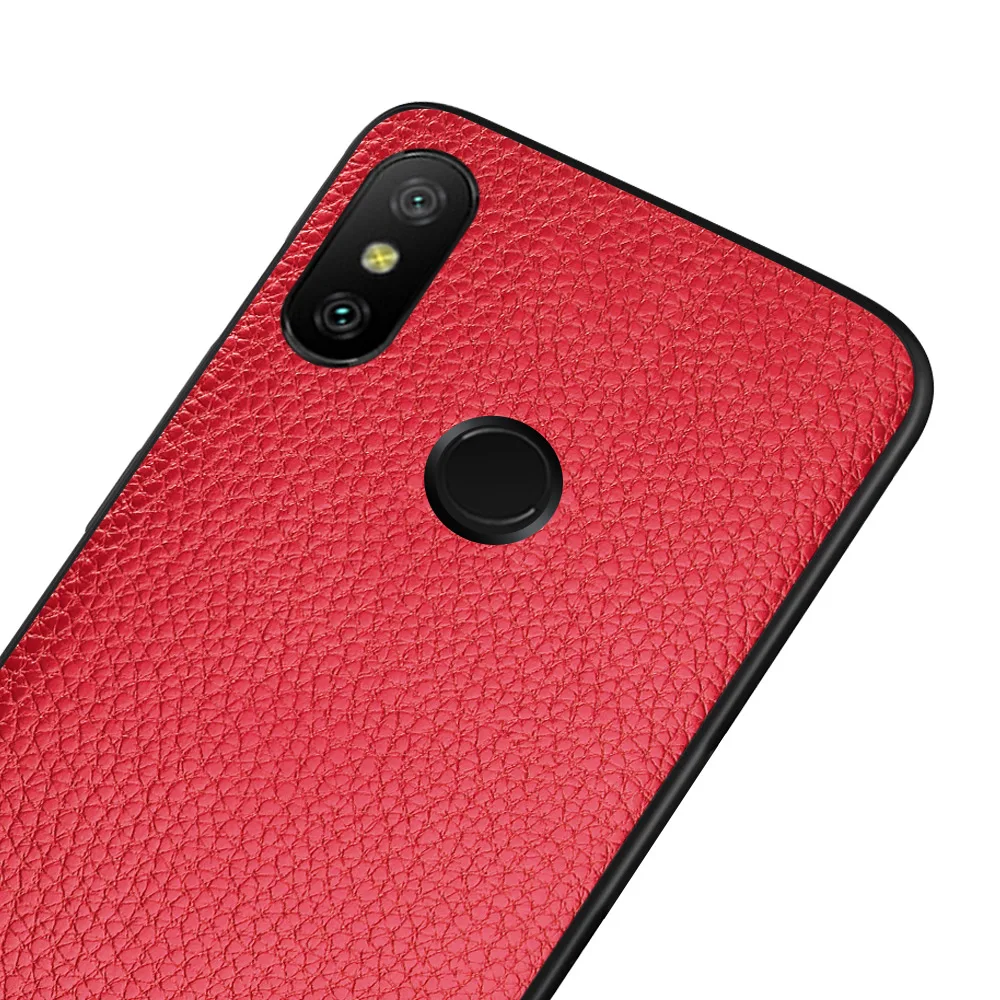 Чехол MOFi для телефона Xiaomi Mi A2 Lite чехол из искусственной кожи корпус мягкого ТПУ |