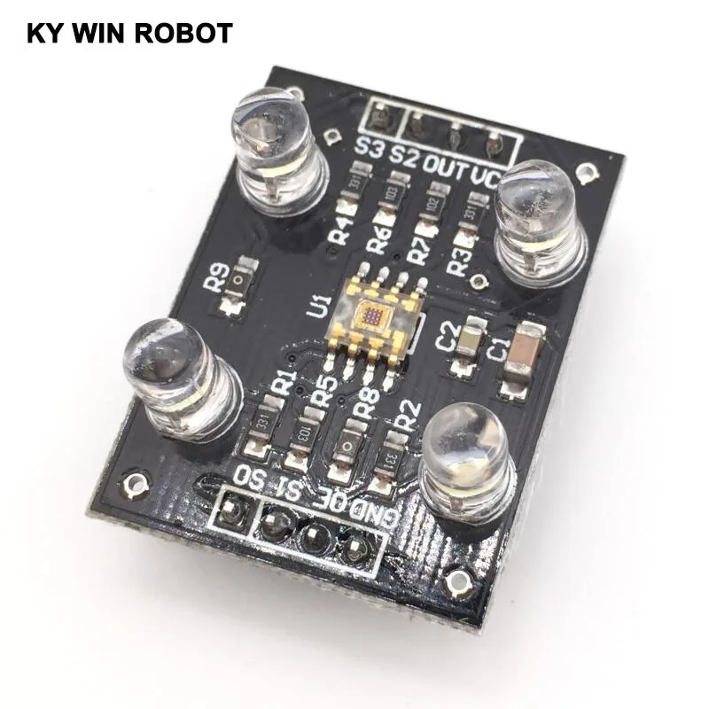 Датчик распознавания цвета TCS230 TCS3200 модуль для Arduino|sensor color|sensor sensorsensor module |