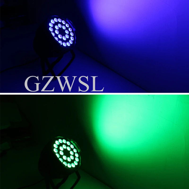 8 шт./лот dmx led par rgbw 4in1 quad color 24x10w | Лампы и освещение