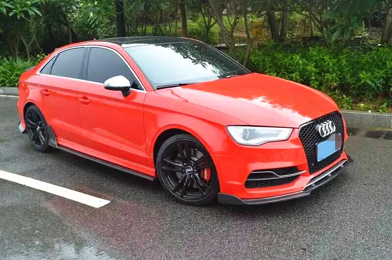 2014 R & CF RS3 Стильные комплекты для корпуса из углеродного волокна AUDI S3 включая