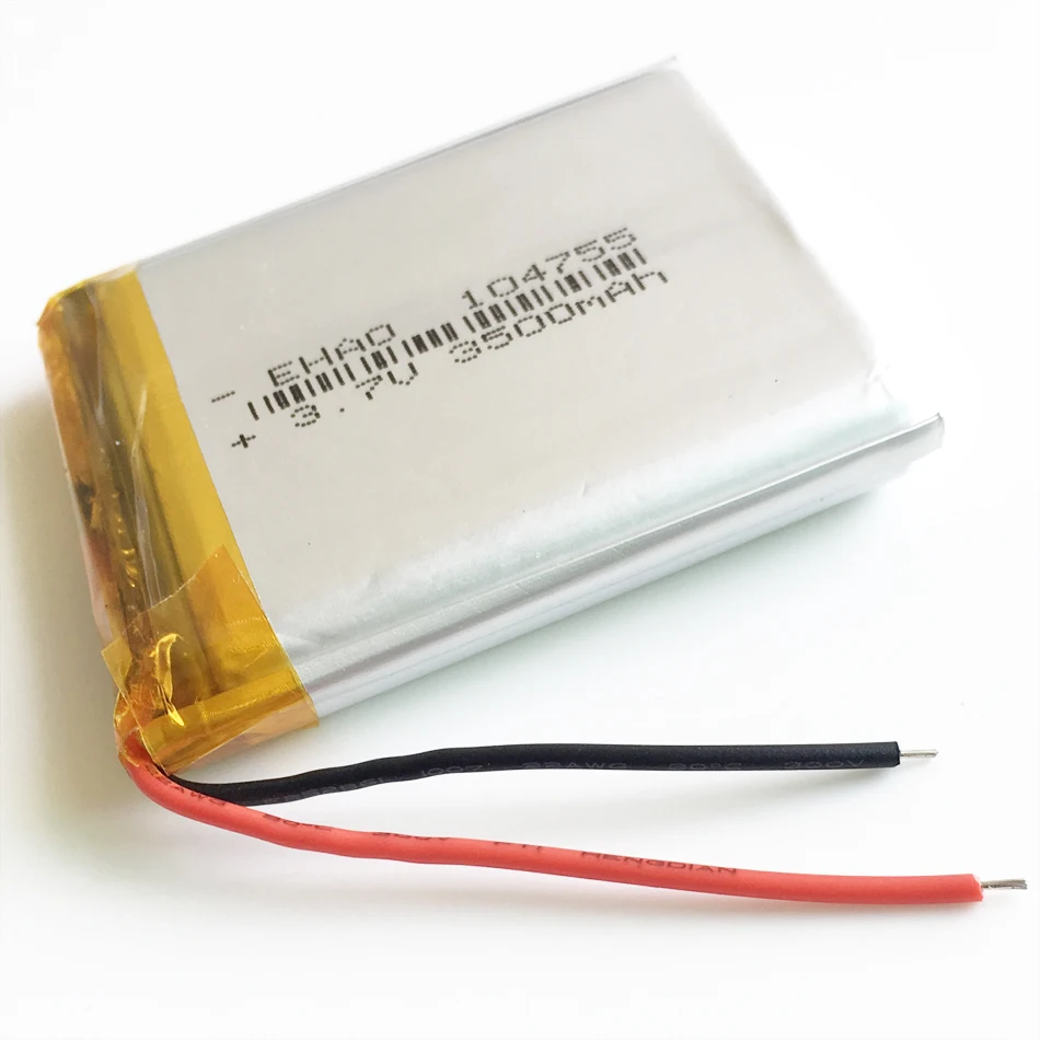 Литий-полимерная аккумуляторная батарея 3 7 в 3500 мАч 104755 для GPS PSP Power bank планшета ПК