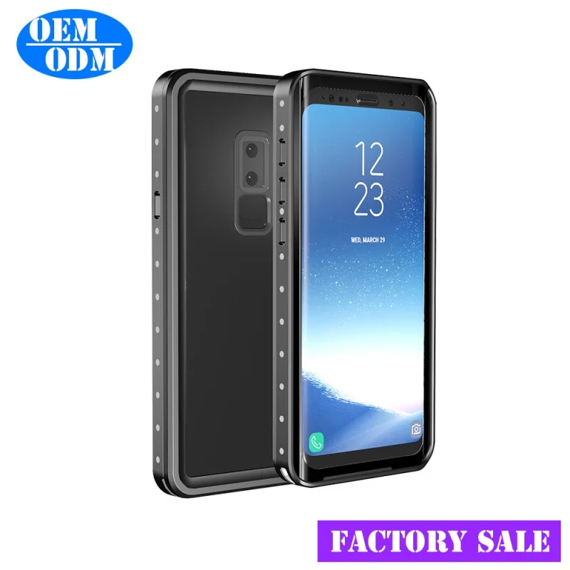 Для Samsung S8 s9 + Чехол IP68 Водонепроницаемый чехол для Galaxy S9 Coque Note8 9Funda Грязь/пыль/Снег