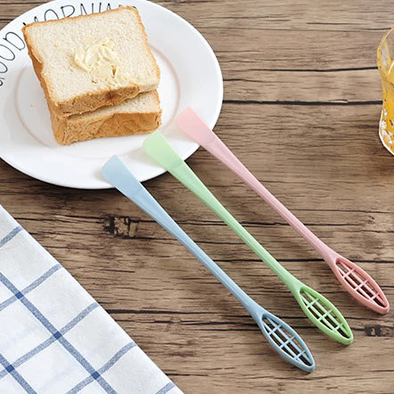 Пластиковая двойная яичная поилка и лопатка для муки Молочный Крем смеситель