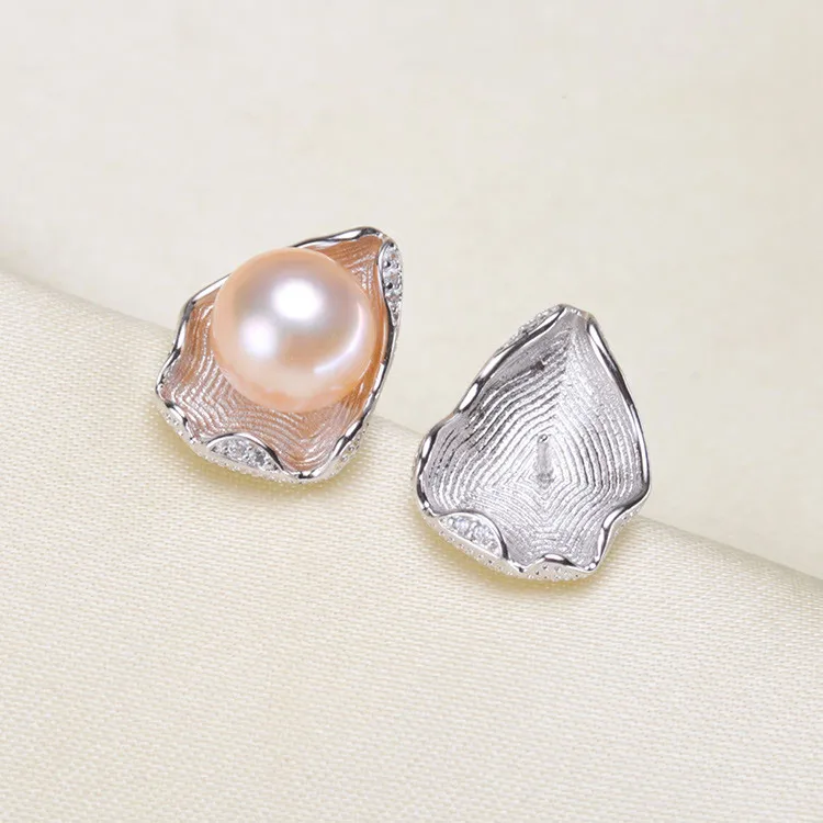 Shiny Findings 925 Silver Fashion Jewelry DIY Making Accessory Earring Hoop Connector No Pearl | Украшения и аксессуары