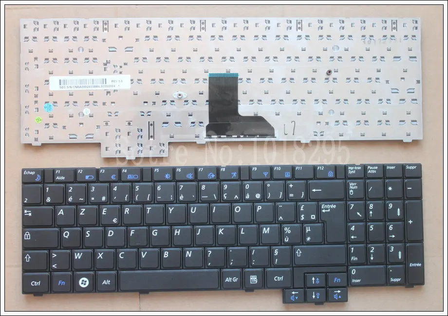 Новый FR Клавиатура для ноутбука Samsung R620 R528 R530 R540 NP R525 R517 R523 RV508 Французский черная