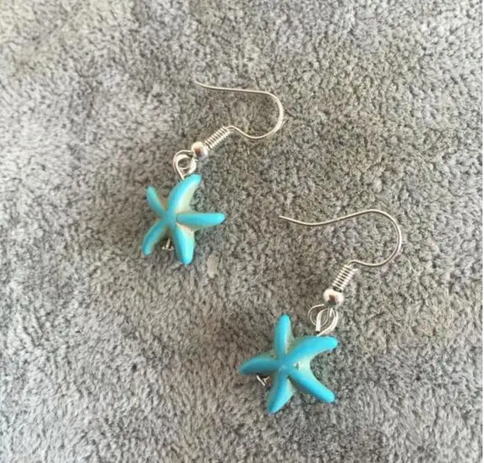Комплект из серег и ожерелья в стиле ретро панк готика морская звезда|fashion jewelry