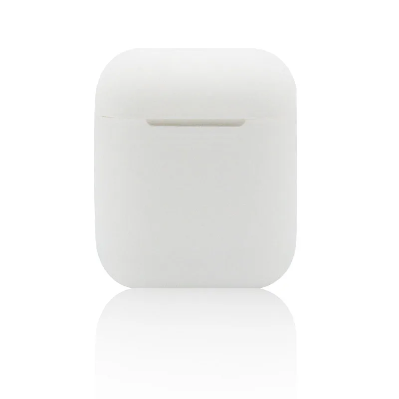 transparent Противоударный мягкий силиконовый чехол для наушников для AirPods 1 2 защитный чехол для Apple IPhone Air Pods Earpods чехол ремень аксессуары - Цвет: transparent