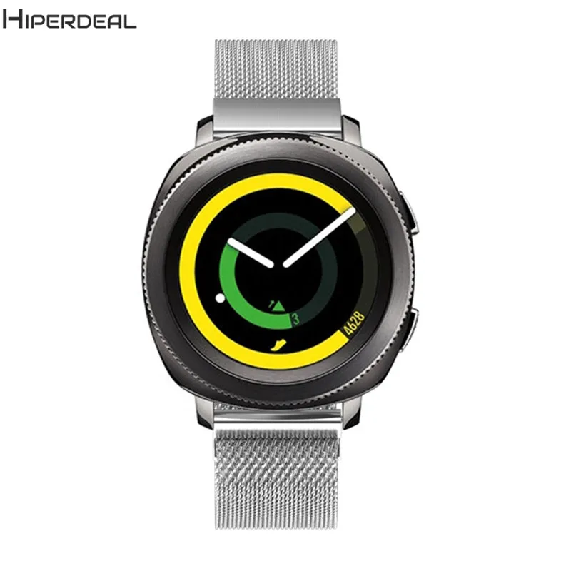 HIPERDEAL петля сетка из нержавеющей стали Металл для samsung gear Sport S4 Миланская 4 9 &quot 8