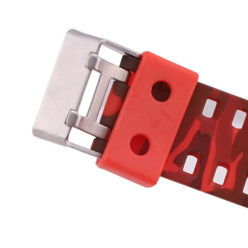 Модные регулируемый ремешок для часов силикона Водонепроницаемый браслет