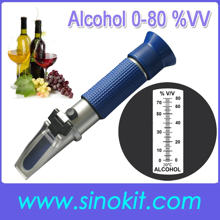

Оптовая продажа, рефрактометр спиртовой концентрации 0-80% VV Bluek Grip RHV-80ATC