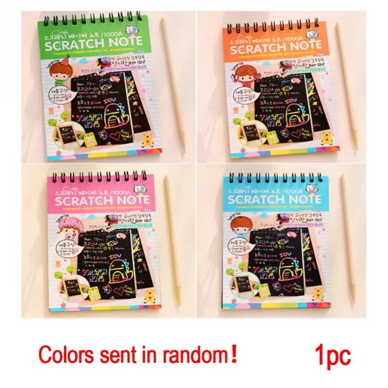 Новые яркие доска для рисования картины выскабливание Детская обучающая игрушка