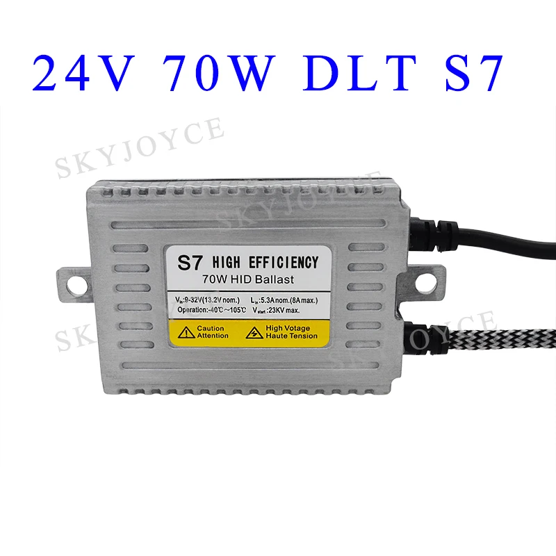Автомобильная фара 12 В 24 в 70 Вт автомобильный комплект HID DLT балласт 6500K
