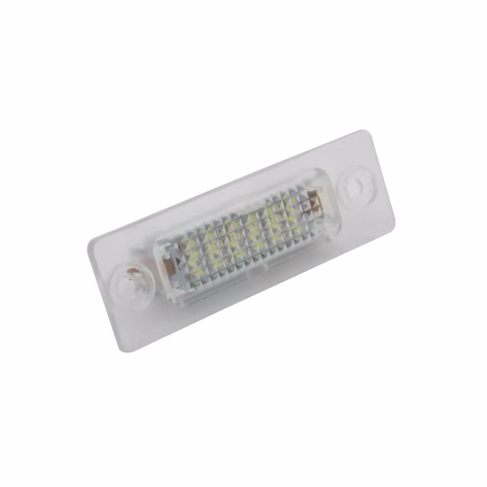 Светильник номерного знака Лампы для VW Caddy Transporter Passat Golf Touran Jetta T5 без ошибок 18 3528 SMD