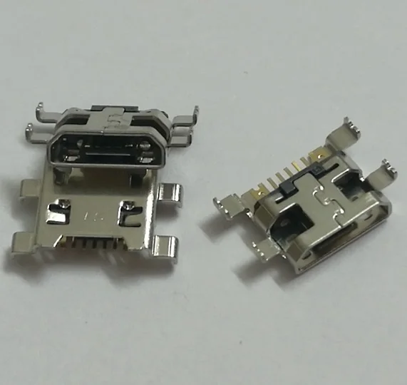 100 шт./лот micro USB коннектор для зарядного порта разъем док станции LG K4 K7 K120E K130E K121 2016