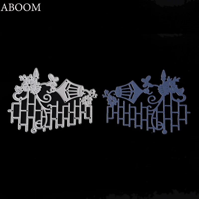ABOOM 1 шт. Настенный Цветок Latern металлические Вырубные штампы тиснение вырезанные