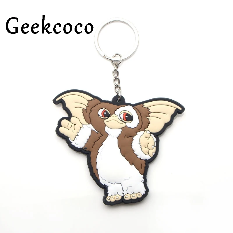 Gremlins мультфильм GIZMO персонализированный брелок для ключей автомобиля брелок для женщин сумка брелок для Патри подарок пара ювелирных изделий подарок J0360