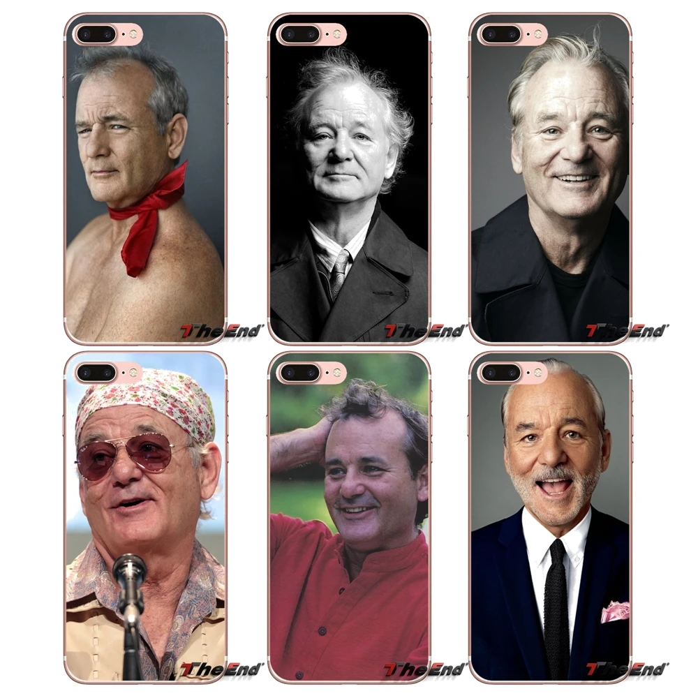 Для HTC U11 One M7 M8 A9 M9 M10 E9 Desire 630 530 626 628 816 820 Motorola G G2 G3 Прозрачный чехол TPU с изображением Билла Мюррея.