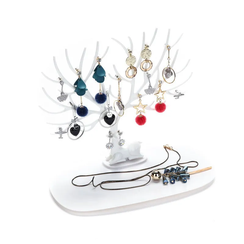 Jwelry Organisateur Collier ASFULL Boucle D'oreille Cerf стенд Affichage Titulaire Afficher Visualisation Rack 22 см * 24 | Дом и