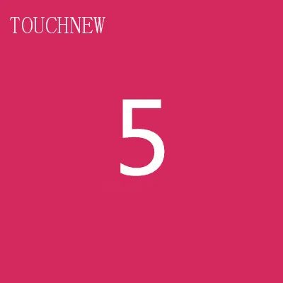 TOUCHNEW на заказ, одноцветные эскизные маркеры на спиртовой основе, двойная головка, кисть, маркеры, ручка для рисования, манга, товары для рукоделия, маркеры - Цвет: 5