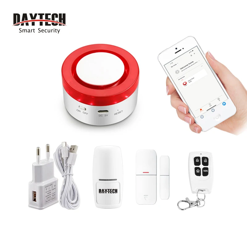 Беспроводная GSM сигнализация DAYTECH 433 МГц детектор движения домашняя система