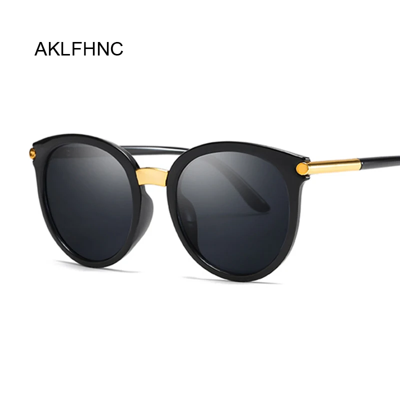 

Sexy Cat Eye Sunglasses Woman Brand Designer Mirror Sun Glasses Female Round Lens Shades for Ladies Eyewear UV400