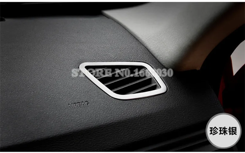 Внутренняя Панель боковой Вентиляционный Выход Крышка Накладка для BMW X3 F25 2011 2017 2