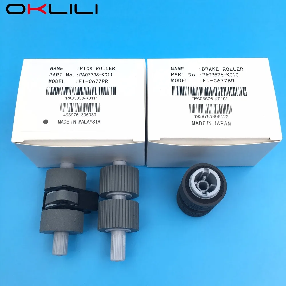 1setx PA03338-K011 PA03576-K010 Палочки Трипод с поддерживающим роликом для Fujitsu fi-6670 fi-6770 fi-6750 fi-6750s fi-5750C fi-5650C fi-5650