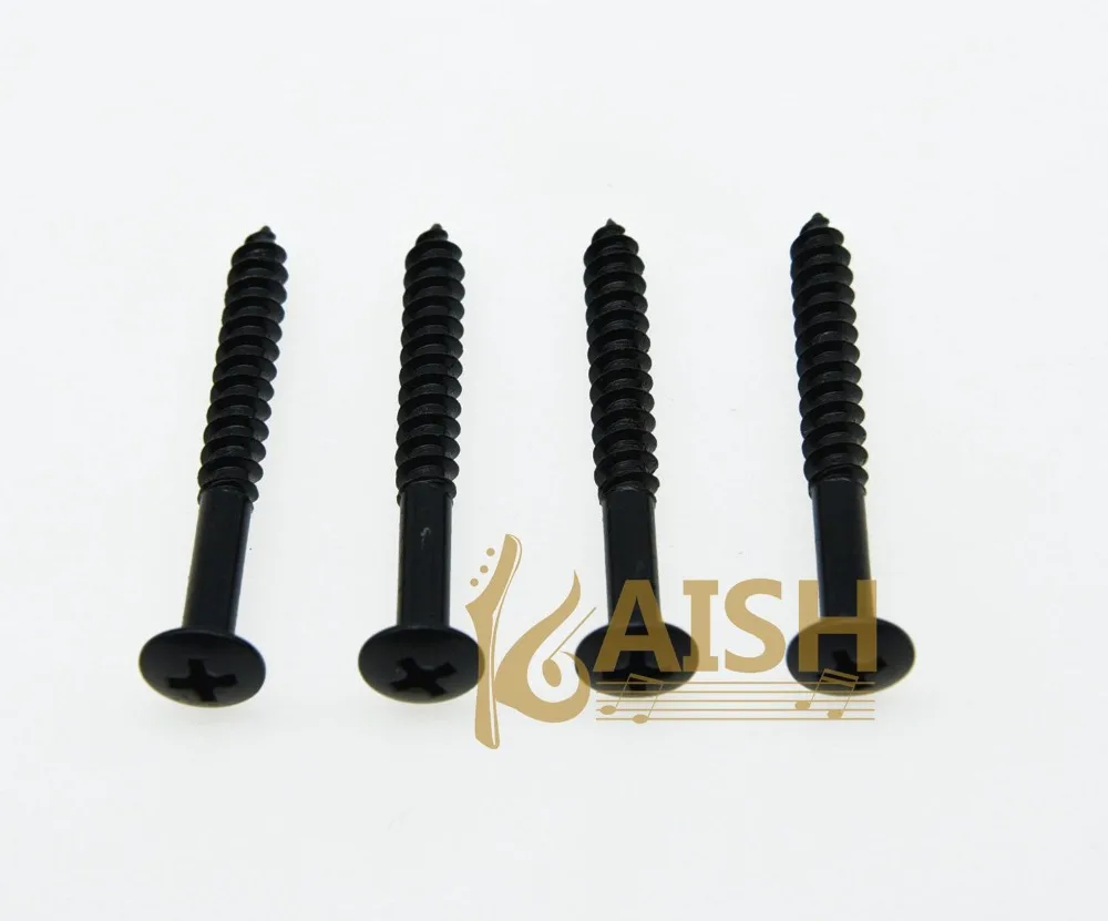 

Винты для грифа электрогитары KAISH 4x, подходит для ST TL Black