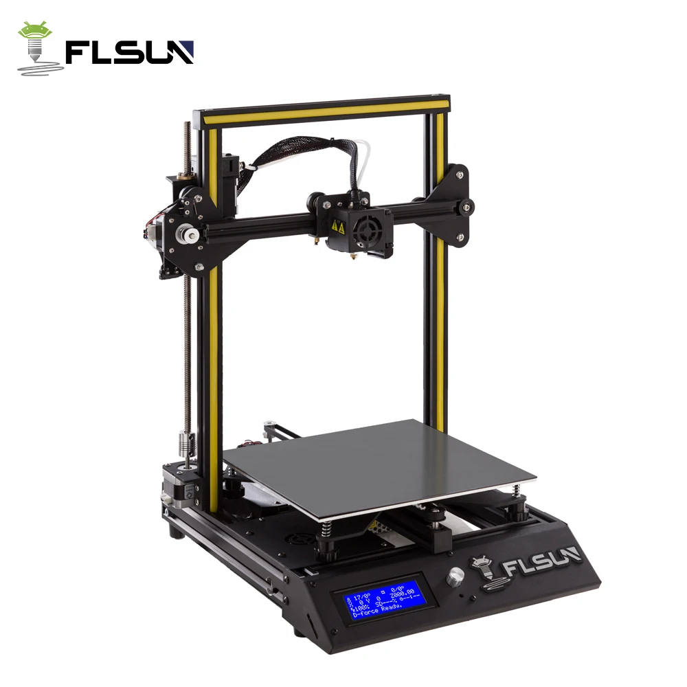 Flsun F4 3d принтер Высокая точность предварительная сборка большой размер FLSUN с