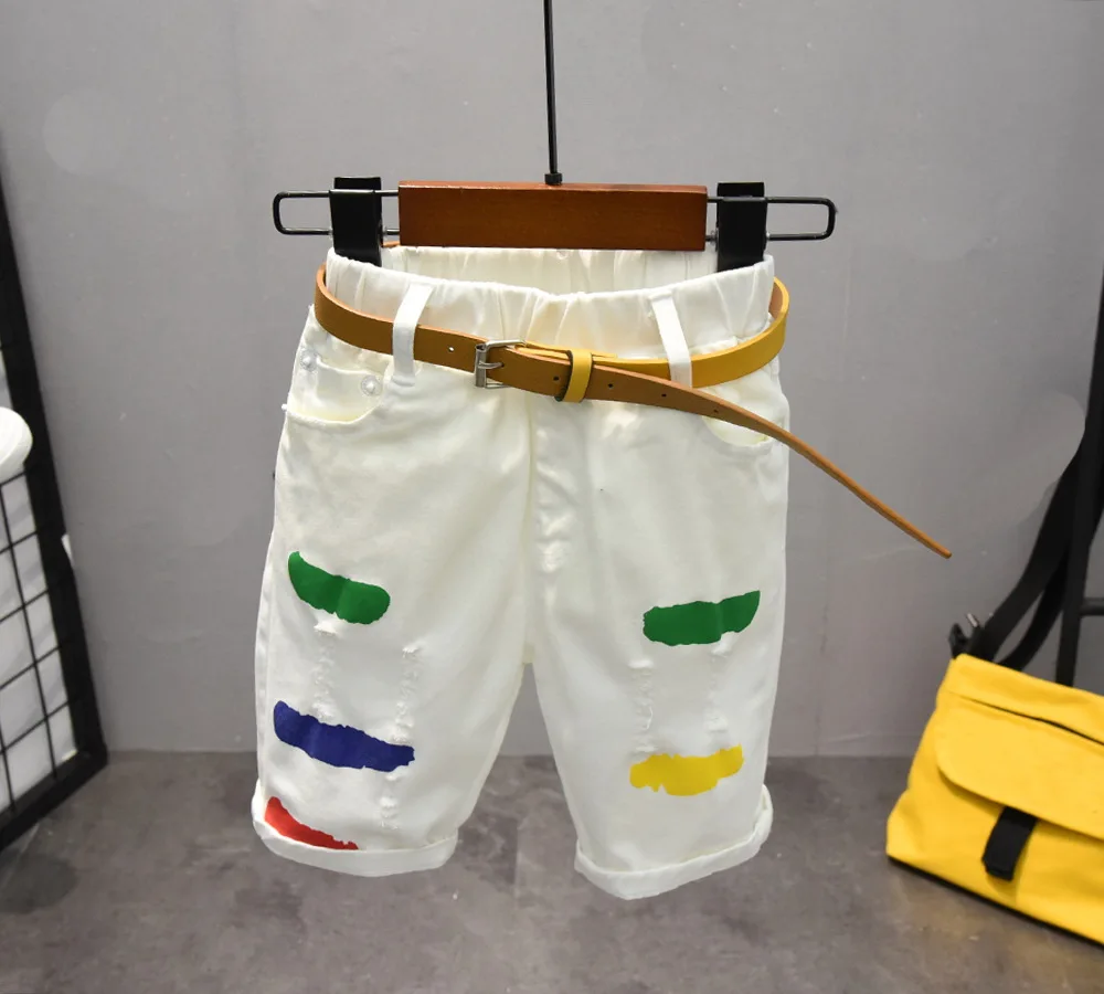 Summer Style Baby Costume Set Infant baby T-Shirt and Shorts Boy Suit 2-7Years Kids Outfit | Детская одежда и обувь